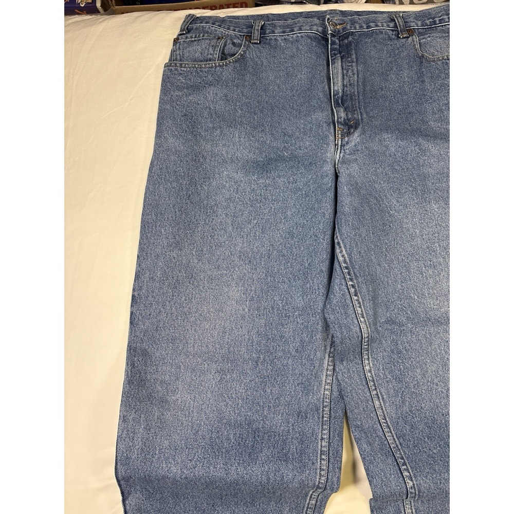 VTG 2001 Levis 560 Jeans Mens 42x32 Medium Wash Blue Loose Tapered Denim Y2K - Picture 2 of 16